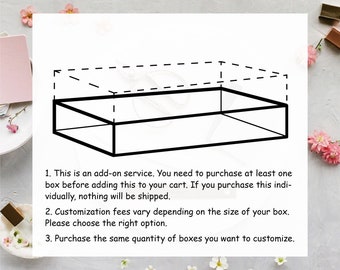 Customize the depth of the box - For Large Single boxes
