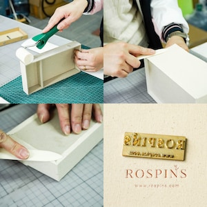 handmade linen box
