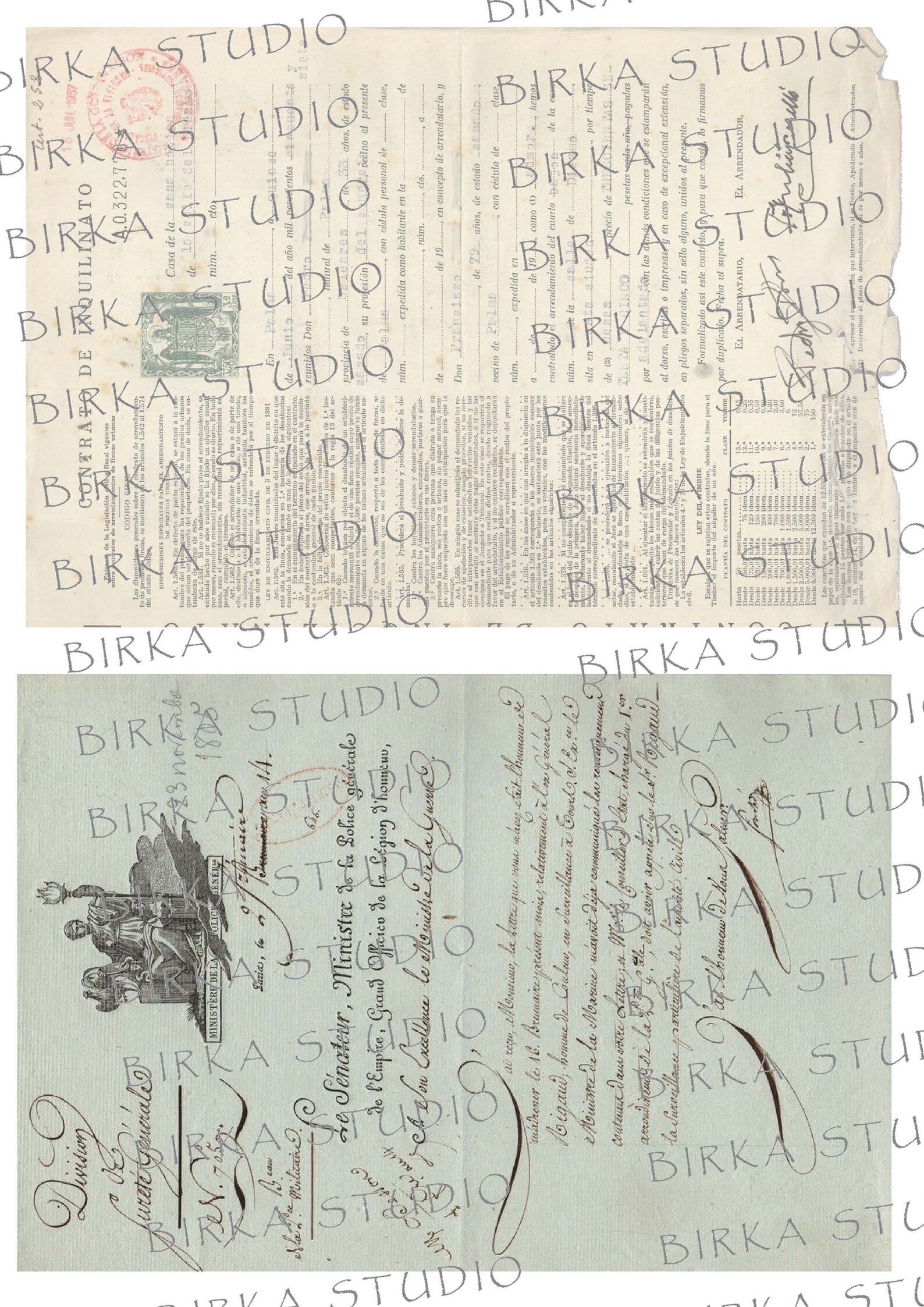 Digital Vintage Stationary Personalized Vintage Stationery Etsy