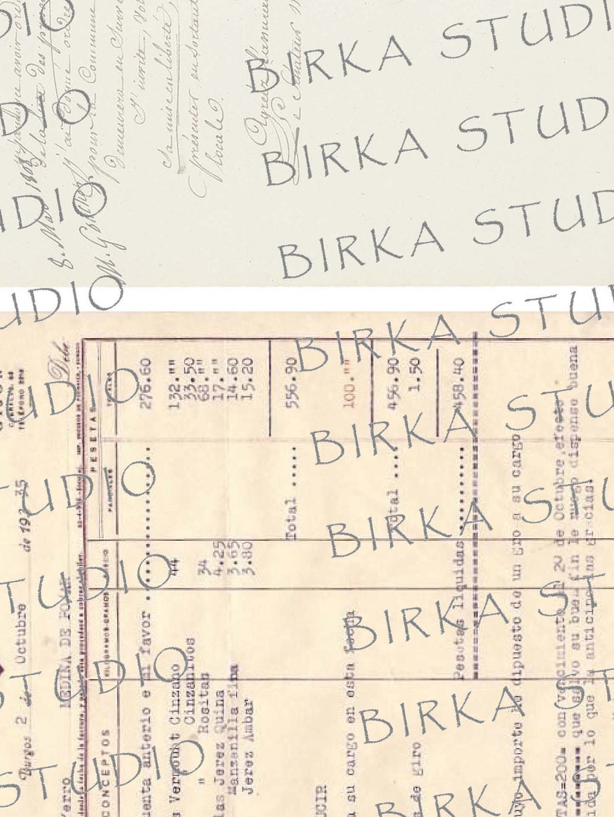 Digital Vintage Stationary Personalized Vintage Stationery Etsy