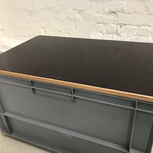 Houten deksel voor Eurobox berkenmultiplexfolie