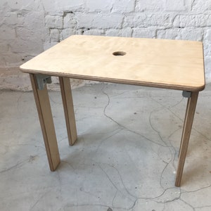 Folding table/stool small lid for Eurobox 40x30x37cm image 1