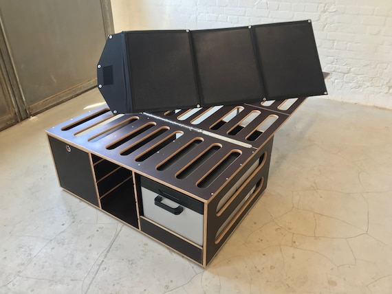 Pure Campingbox M / L Including Cool Box, Solar Panel and Solar
