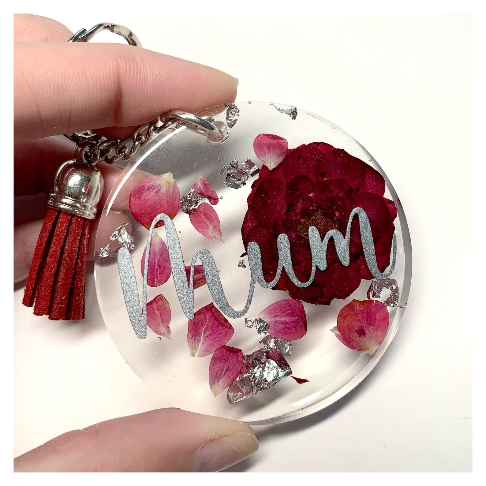 Augisteen - 12 Llaveros Con Diseño De Flores, Diseño De Margarita, Diseño De Girasol, Diamantes