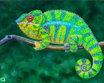 カメレオン　アクリル画　原画 il_fullxfull.5200980807_thyn.jpg