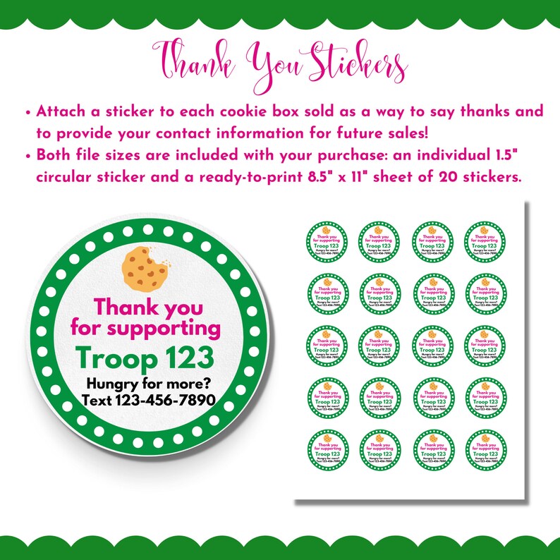 Girl Scout Cookie Sales Printable LBB Girl Scout Cookie Booth Sales ...
