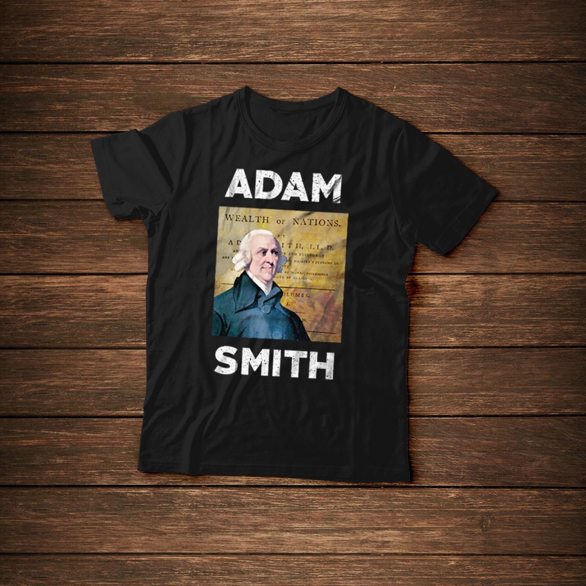 Adam Smith TShirt Etsy