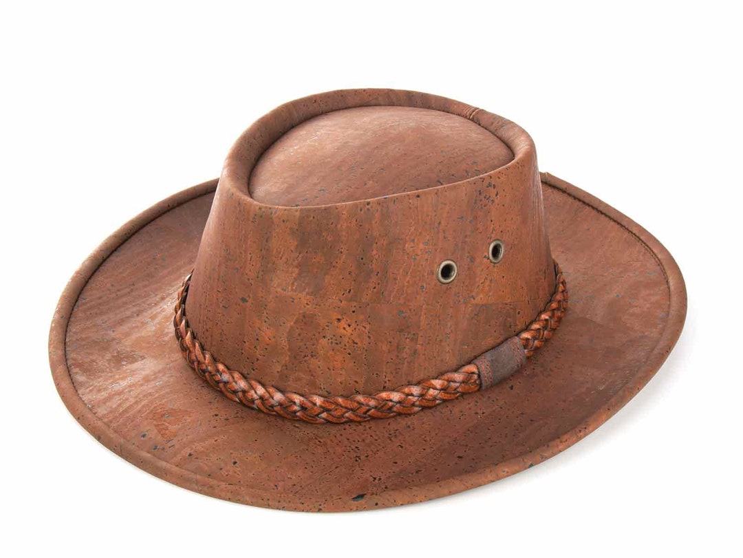Cork Cowboy Hat Brown cork Hat Cork Hat Cork Fabric Like Etsy Australia