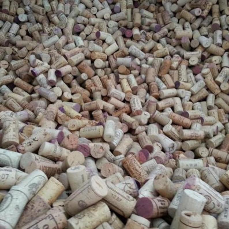 1000 used wine corks wine cork bottle corks natural cork Etsy