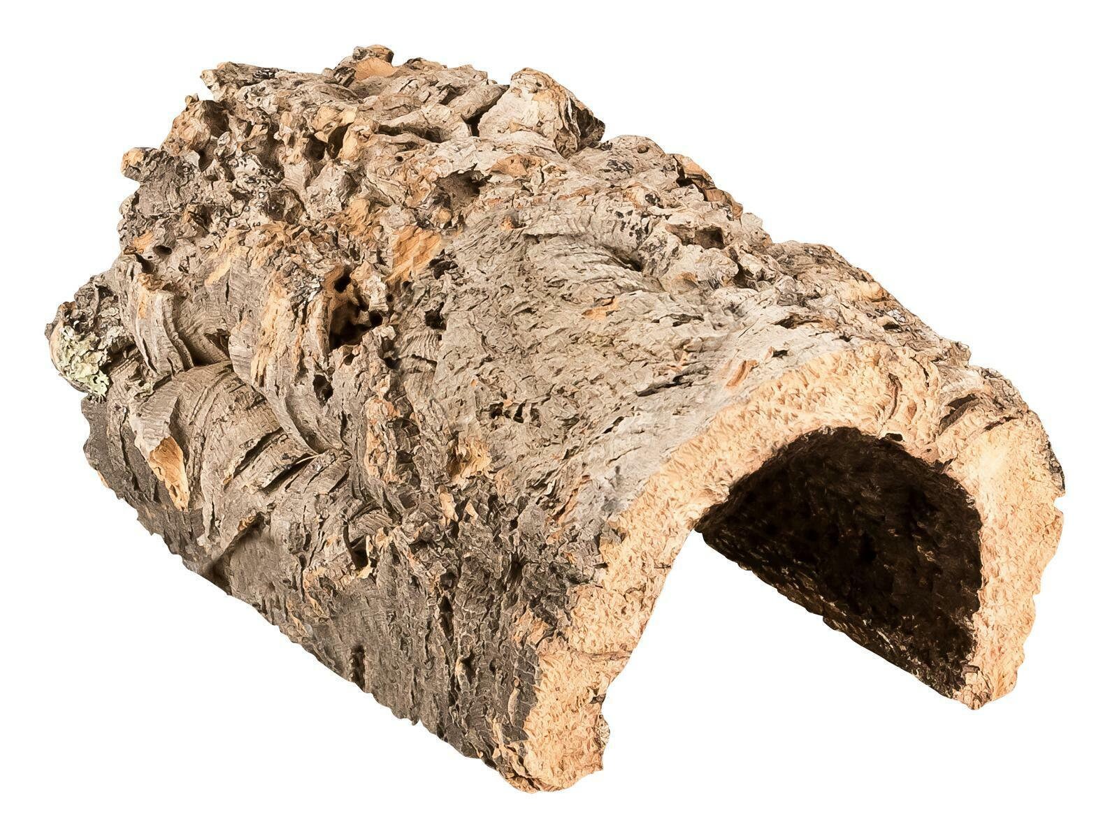 Cork Bark Cave Cork Tube Tunnel Approx. 30 Cm Long 11 Cm Etsy