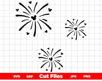 Fireworks svg | Etsy