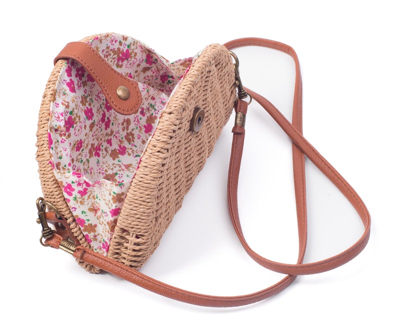 Woven Straw Bag Straw Shoulder Bag Straw Crossbody Bag Etsy