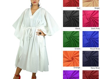 Cotton Kaftan, Caftan, Maxi Dress, Loose Caftans, Plus size Kaftans, Maternity Gown, Bridesmaids Gift