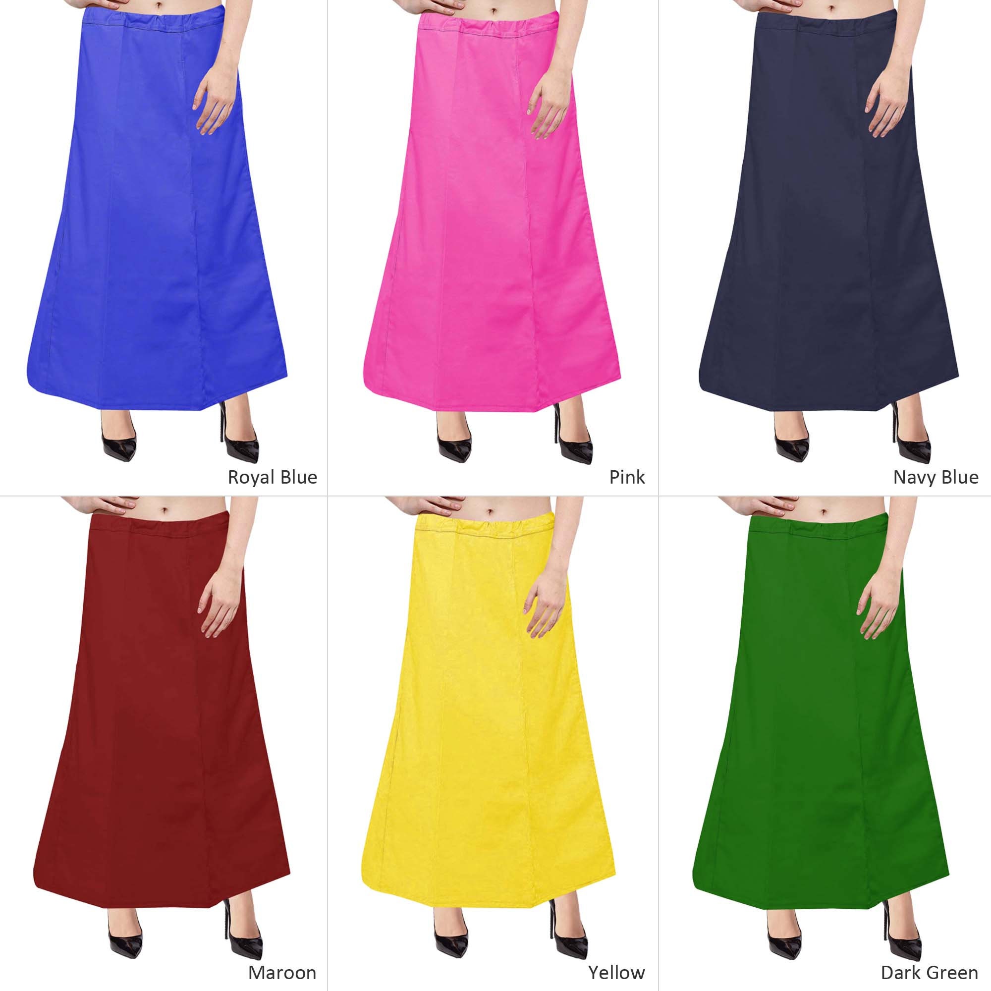 Buy Women's Saree Petticoat Underskirt Cotton Bollywood Skirt Sari