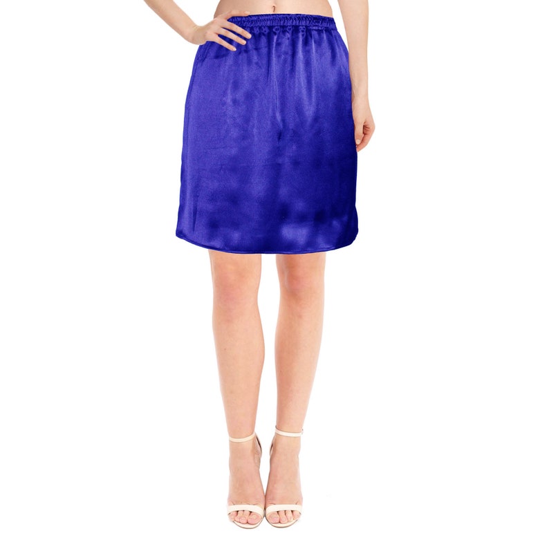satin under skirt