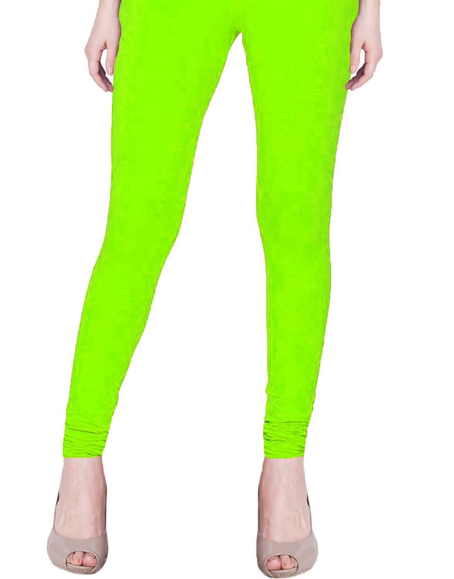 Legging Yoga Pants Cotton Lycra Plain Stretchable Leggy Etsy