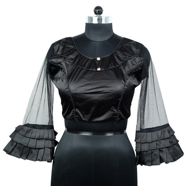 Corp Top Blouses Readymade Indian Blouse For Sari Lahenga Skirt Blouse Saree Stitched Blouse Wedding Party Wear Blouse For Women