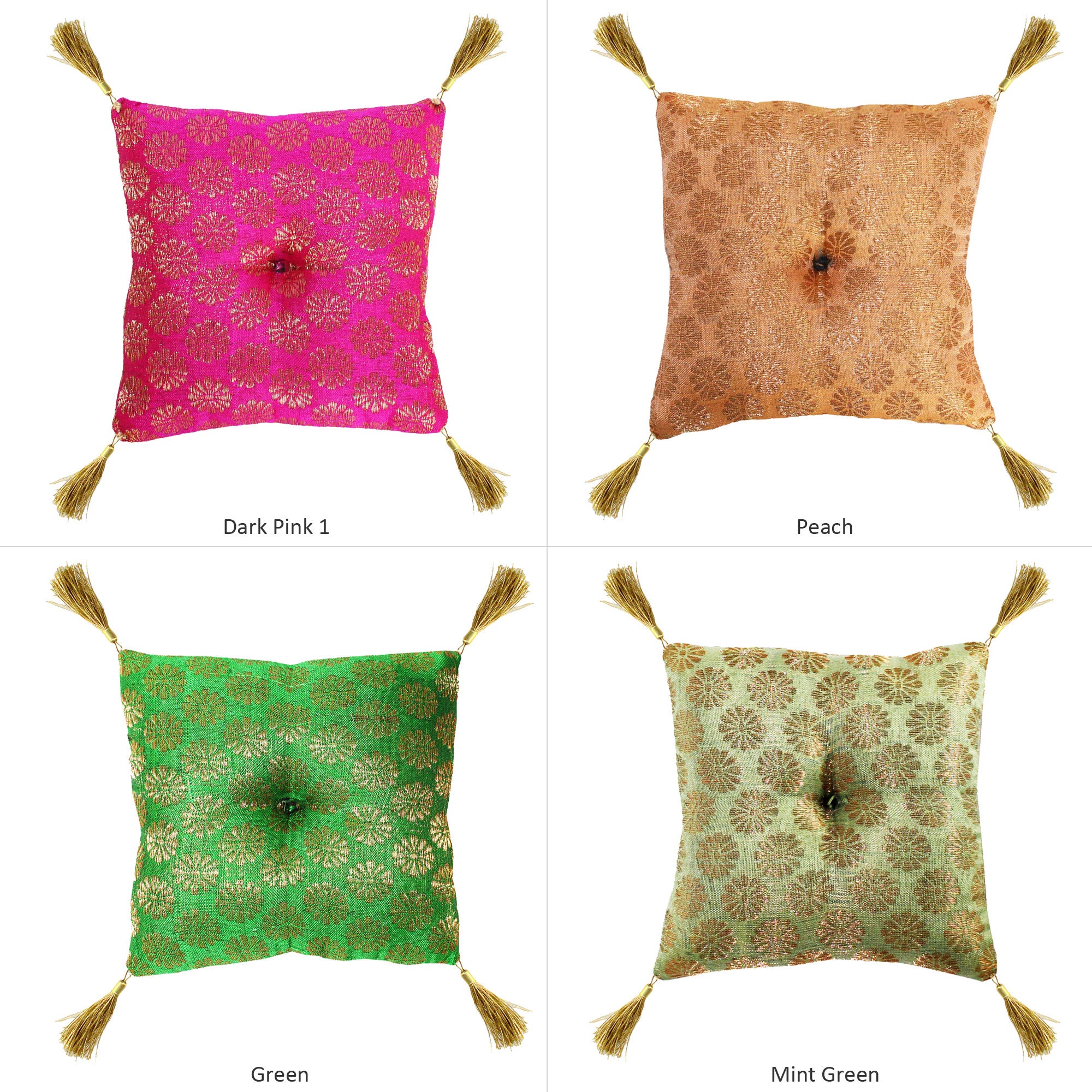 Coussin tibétain fait main pour bols chantants 10 cm couleur aléatoire Coussin tibétain fait main pour bols chantants 10 cm couleur aléatoire