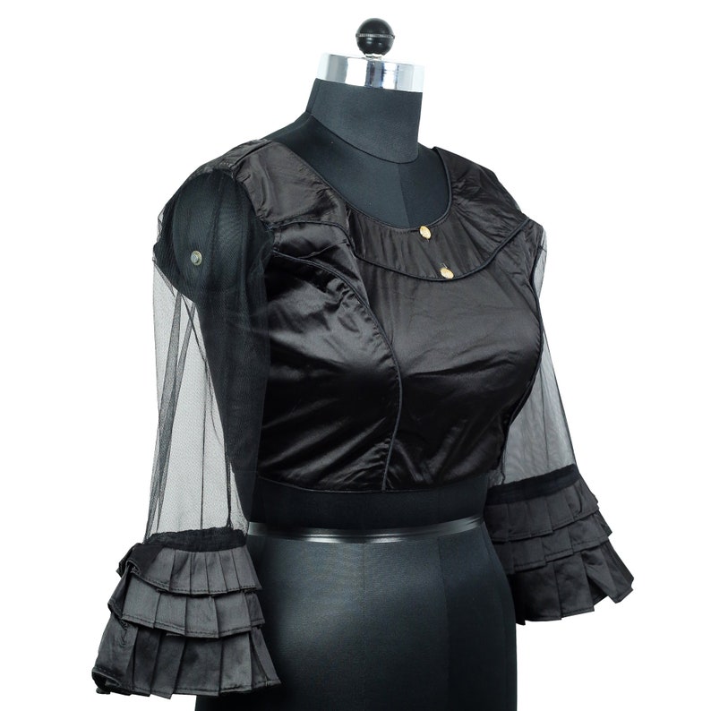 Corp Top Blouses Readymade Indian Blouse For Sari Lahenga Skirt Blouse Saree Stitched Blouse Wedding Party Wear Blouse For Women