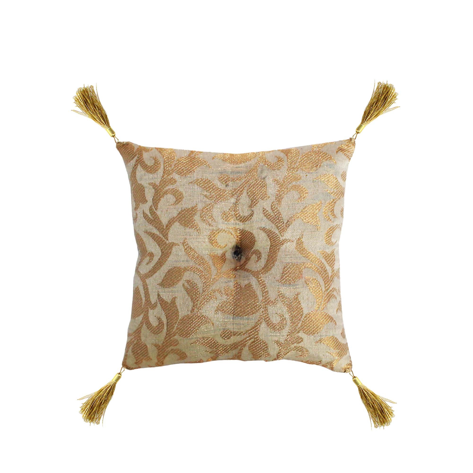 Coussin tibétain fait main pour bols chantants 10 cm couleur aléatoire Coussin tibétain fait main pour bols chantants 10 cm couleur aléatoire