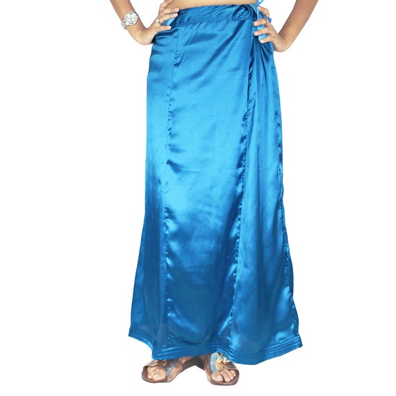 Buy Women Underskirt, Inskirt, Petticoat, Satin Silk, Free Size Adjustable  Lingerie,sari Inner Wear ,skirts, Dress Wrap, Sari Skirt, for Gift Online  in India 