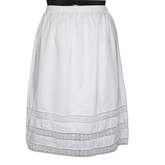 Waist Slip Half Slips Ladies Black Ivory White Underskirt Petticoat 16 -  36