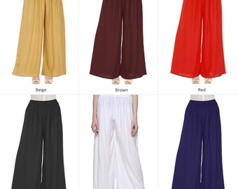 Gold Palazzo Pants - Etsy