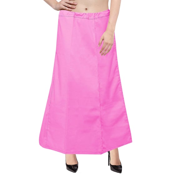 Readymade Cotton Petticoat Indian Saree Petticoat Underskirt Sari
