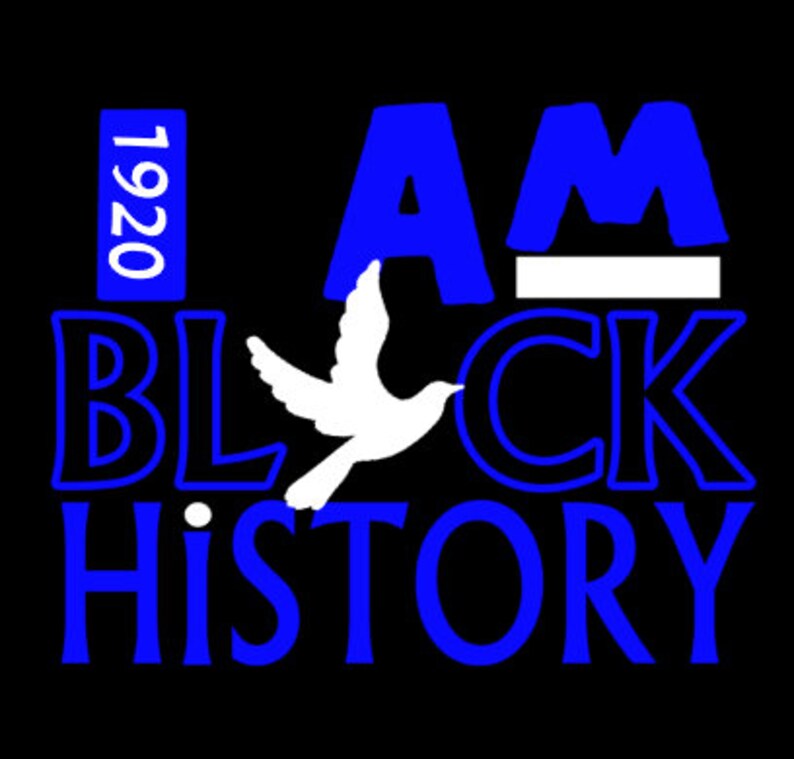 Zeta Phi Beta I Am Black History Sorority Tshirts Etsy