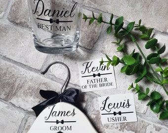 groomsmen vinyl, hanger vinyl, best man gift, groom gift, wedding day, wedding hangers, personalised gift, wedding gift, wedding day, groom