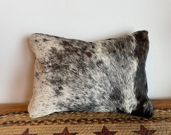 cowhide pillow