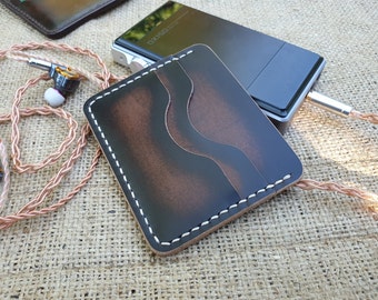 Wintage minimalist wallet, original wallet, card wallet, card holder, slim leather wallet, mens wallet, women wallet