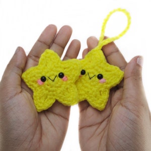 Suzie Star Crochet Pattern | Christmas hanging ornaments - Cute Star