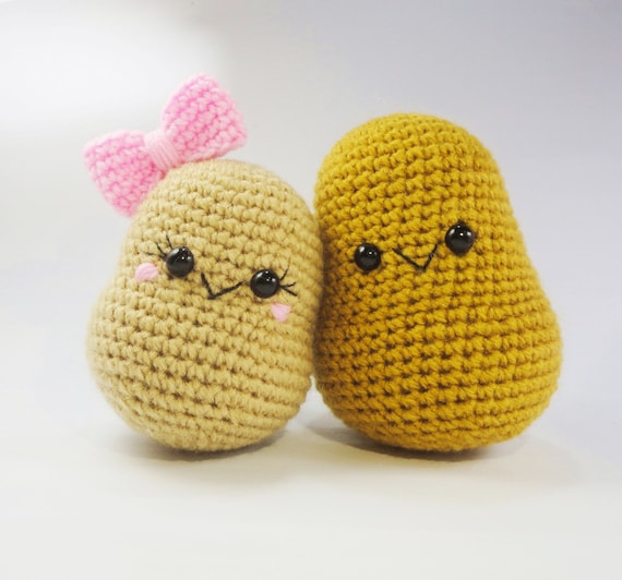 Potato Couple Crochet Pattern 