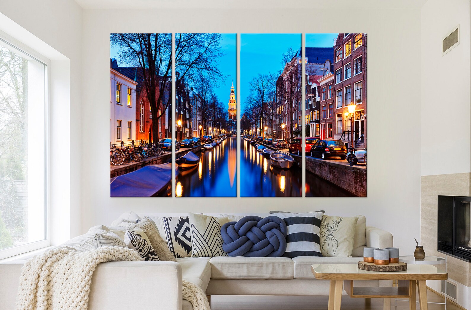 Amsterdam wall decor Holland Netherlands canals print | Etsy