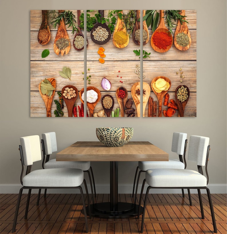 Restaurant Decor Kitchen Dining Room Decor Extra Large Wall Etsy