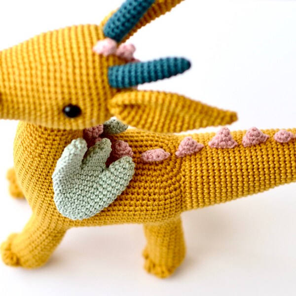 Häkeltier Drache Amigurumi