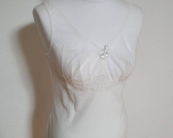 SCHIESSER Lingerie 70s Vintage Unterkleid Gr S Unterrock Charmeuse Nylon