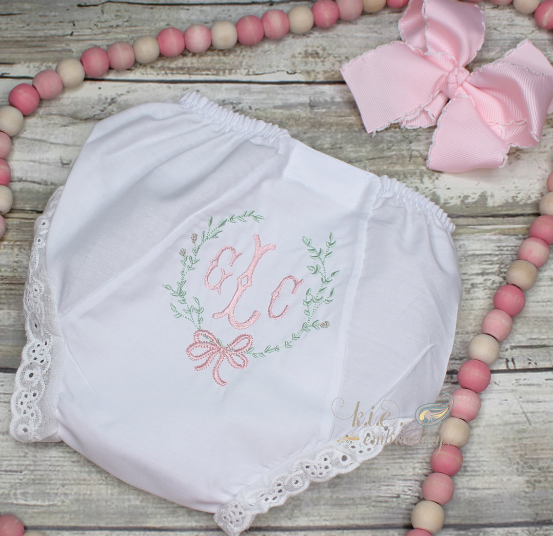 Baby Bloomers / Diaper Cover / Monogrammed / Embroidered / Shower Gift / Coming Home