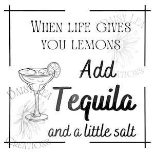 When Life Gives You Lemons | Digital Download | PNG