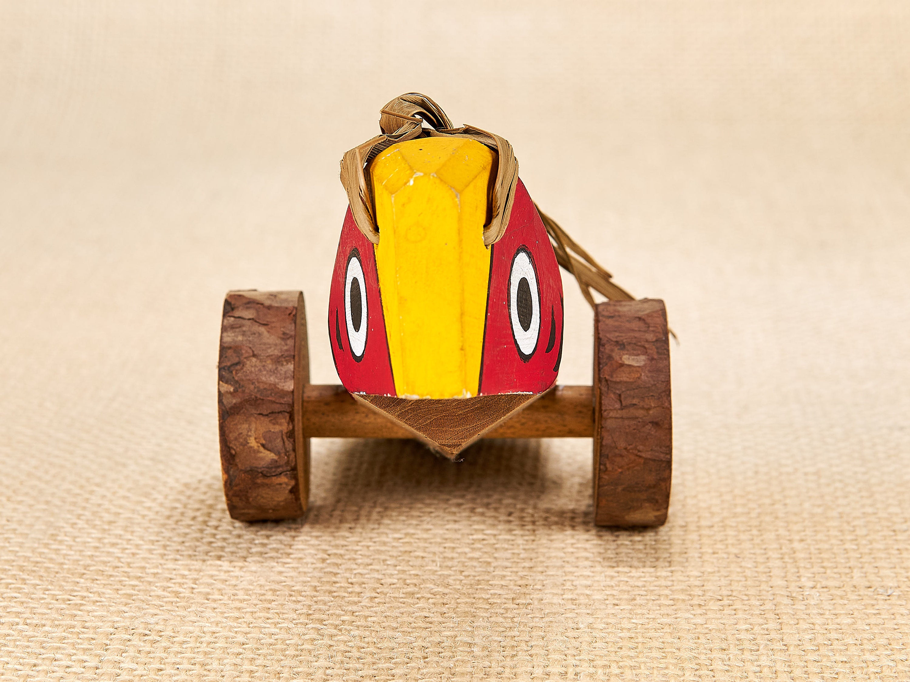 Large Traditional Japanese Wooden Toy Kijiguruma Vintage Etsy
