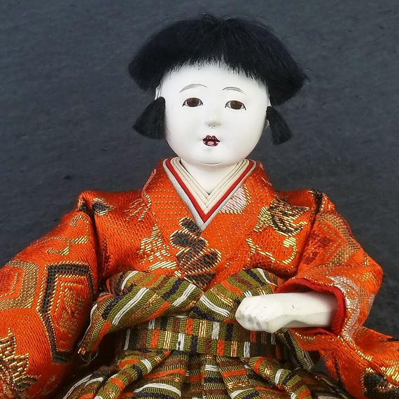日本のヴィンテージひな人形（1970年代） - コレクターズアイテムの 