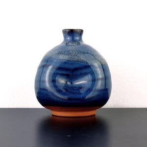 Japanese Vintage Vase - Ceramic Decorative Bud Vase - Ikebana -Small Size Stylish Design Vase - Japanese Home Décor - Perfect Vintage Gift