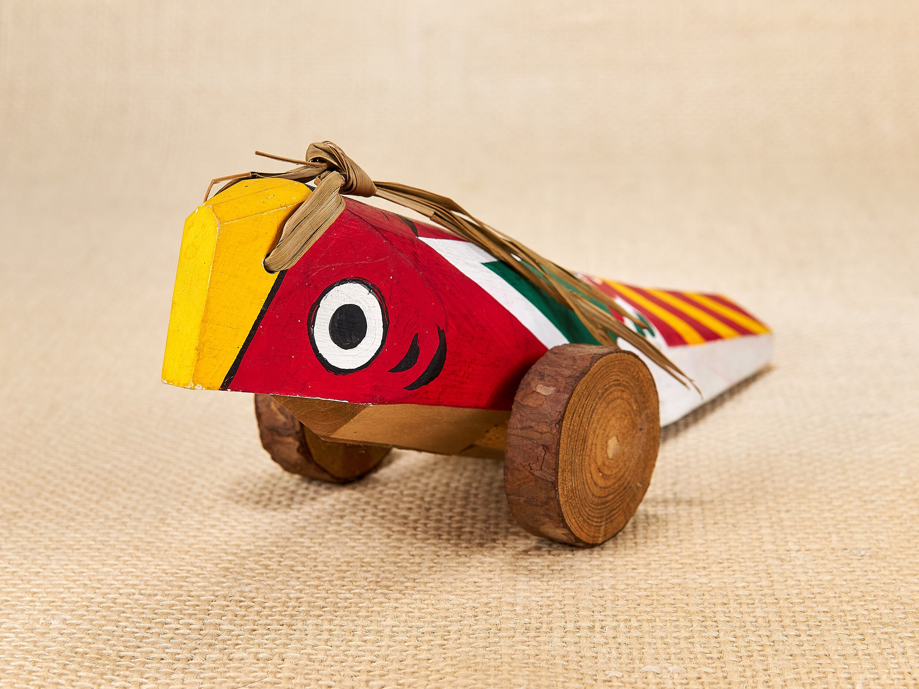 Large Traditional Japanese Wooden Toy Kijiguruma Vintage Etsy