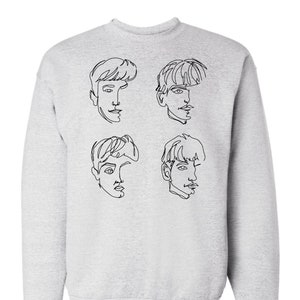 The Beatles Screen Printed Sweatshirt