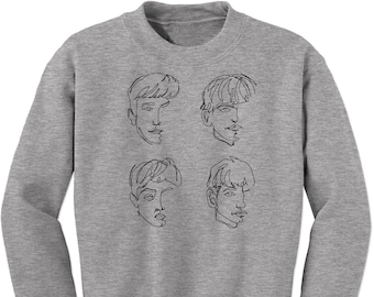 The Beatles Hand besticktes Sweatshirt