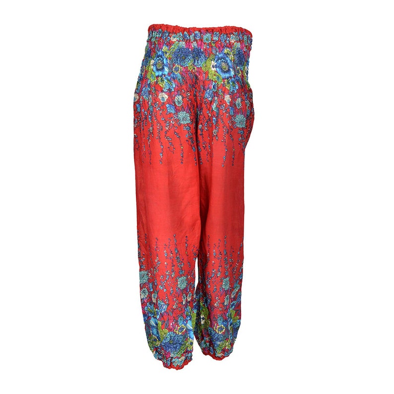 Yoga Meditation Festival Boho Pants Comfy Bohemian Hippie Festival Clothing Mandala Woman Hippie Harem Birthday Clothes Gift For Her