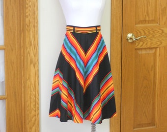 Vintage 70’s Chevron Skirt