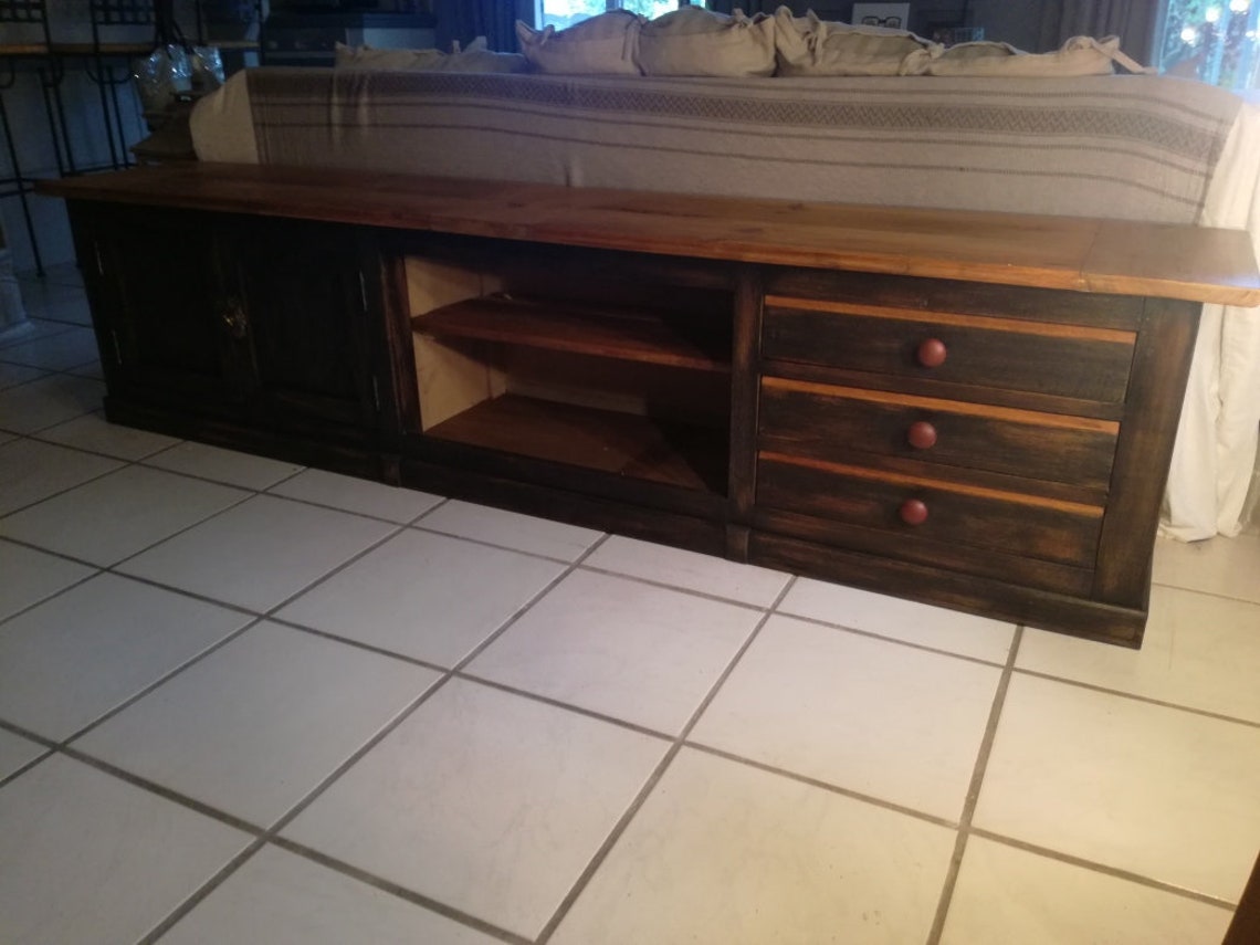 meuble tele ancien bois