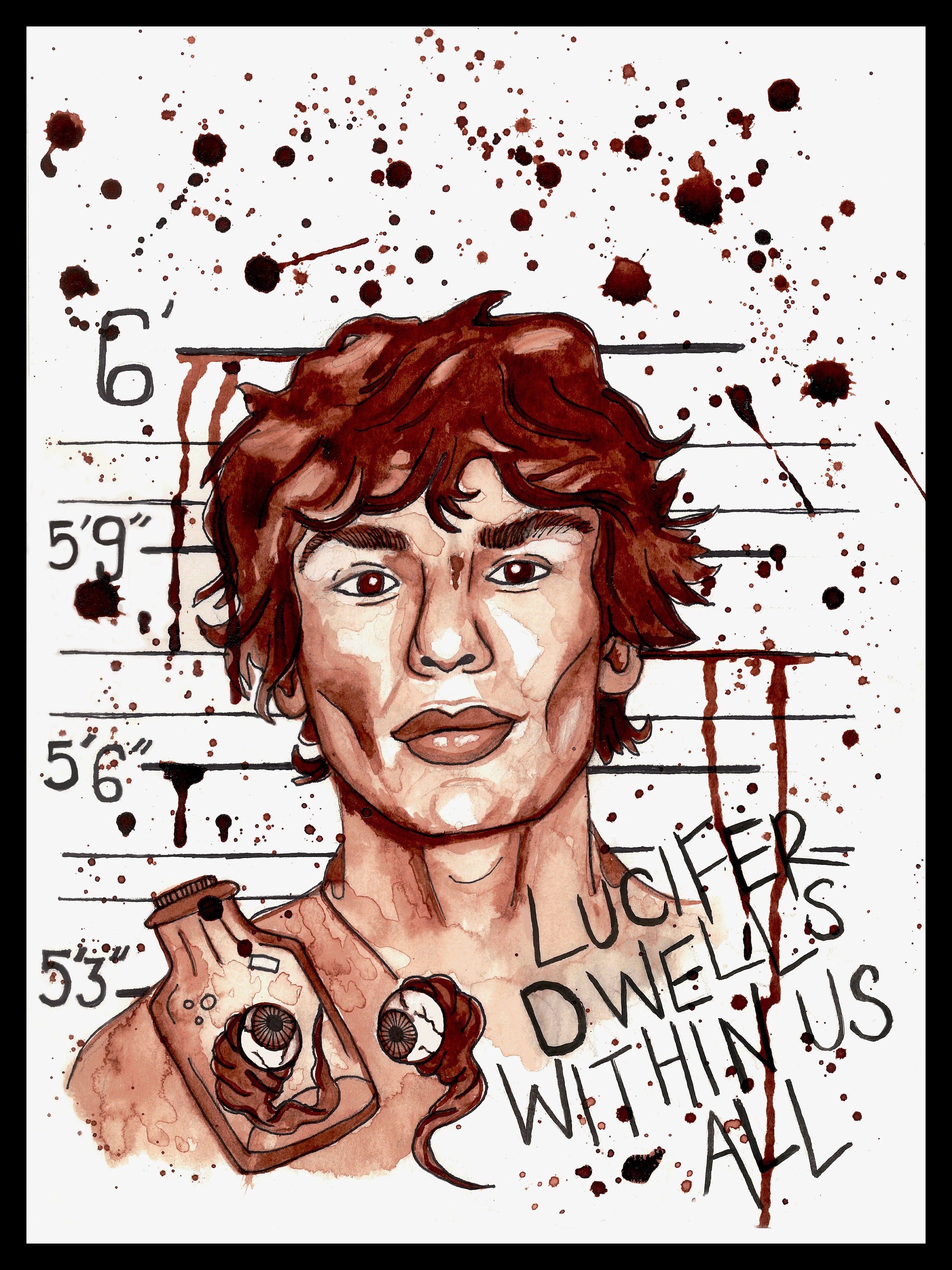 Richard Ramirez Watercolor Pt. 2 Etsy